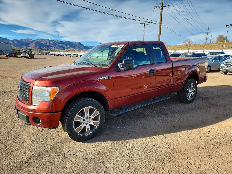 FORD F150 SUPER 2014 with VIN 1FTEX1EM7EKE09658 - Photo from auction