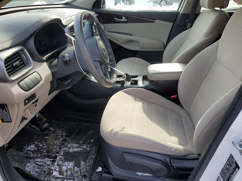 Photo 7 from auction – 2016 KIA SORENTO LX with VIN 5XYPGDA59GG002703