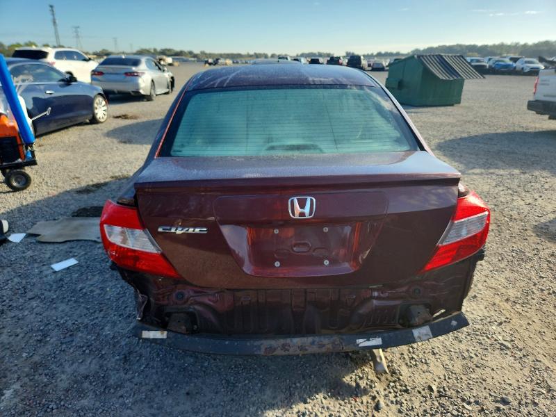 Photo 6 from auction – 2012 HONDA CIVIC LX with VIN 19XFB2F5XCE334700