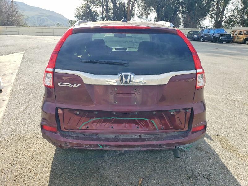 Photo 6 from auction – 2015 HONDA CR-V EXL with VIN 2HKRM3H72FH523322