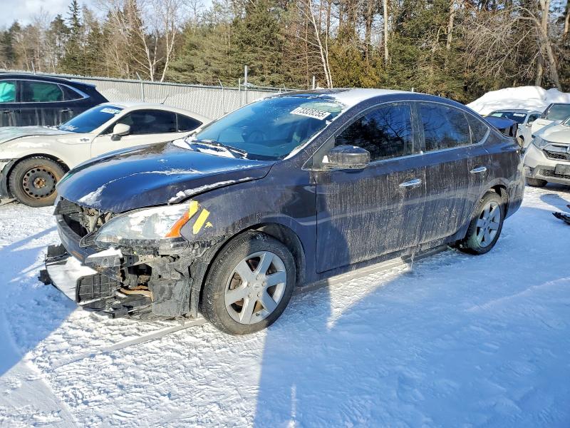 NISSAN SENTRA S 2013 with VIN 3N1AB7AP1DL741739 - Photo from auction