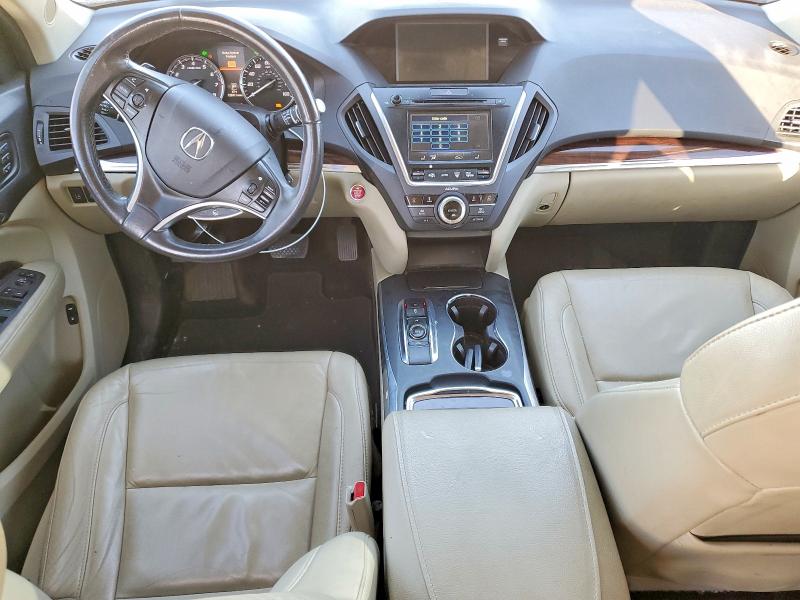 Photo 8 from auction – 2016 ACURA MDX TECHNO with VIN 5FRYD3H44GB017703