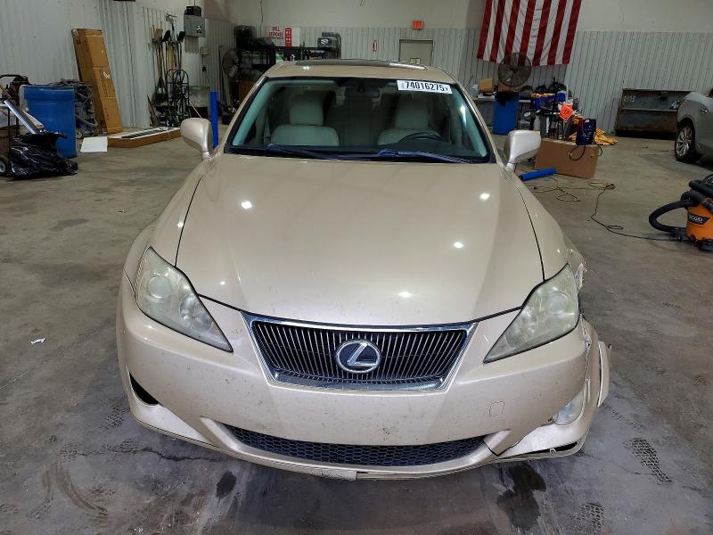 Photo 5 from auction – 2007 LEXUS IS with VIN JTHBK262972029419