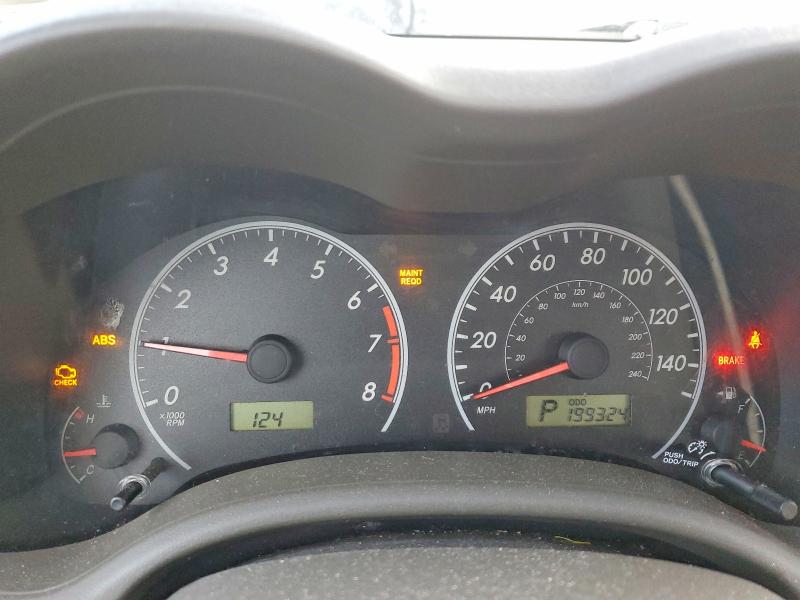 Foto 9 de la subasta – 2009 TOYOTA COROLLA BA con VIN 2T1BU40E79C022015