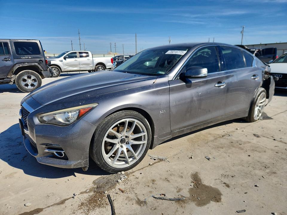 INFINITI Q50 PREMIU 2017 with VIN JN1EV7AP3HM733601 - Photo from auction