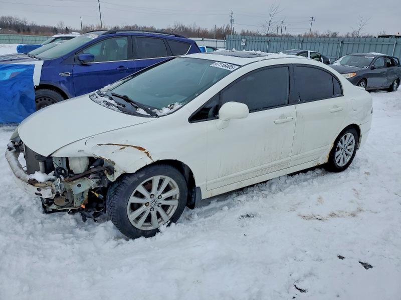 HONDA CIVIC EXL 2010 with VIN 2HGFA1F05AH026399 - Photo from auction