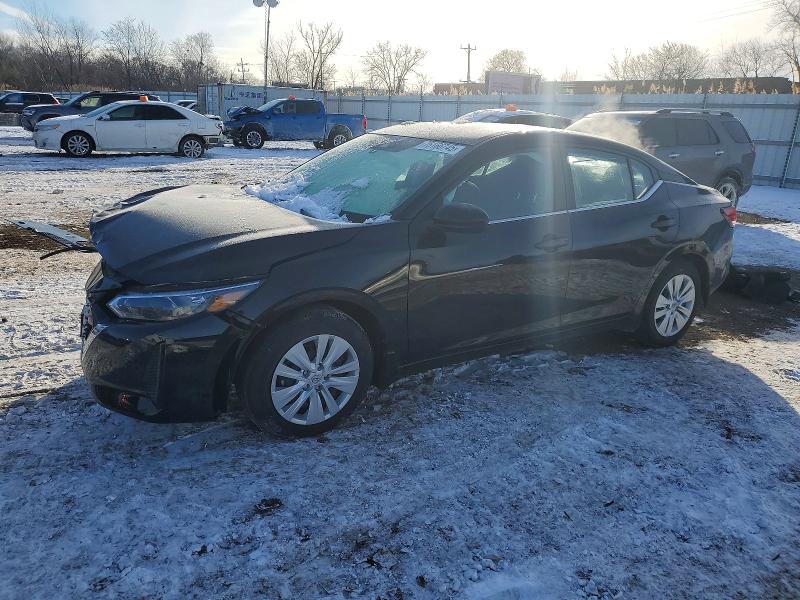NISSAN SENTRA S 2025 with VIN 3N1AB8BV2SY345595 - Photo from auction