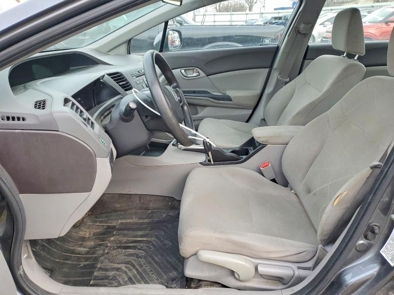 Photo 7 from auction – 2012 HONDA CIVIC LX with VIN 19XFB2F51CE098289
