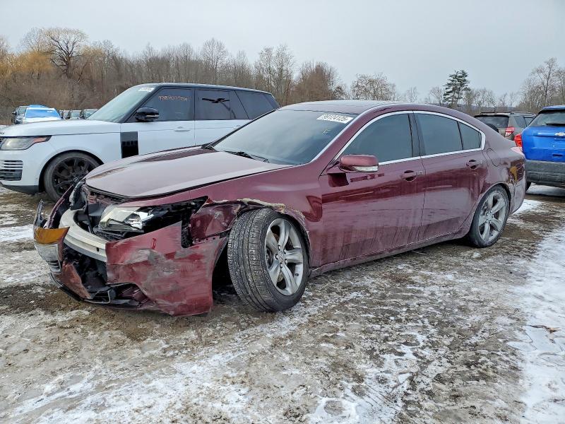 ACURA TL 2012 with VIN 19UUA9F55CA008276 - Photo from auction