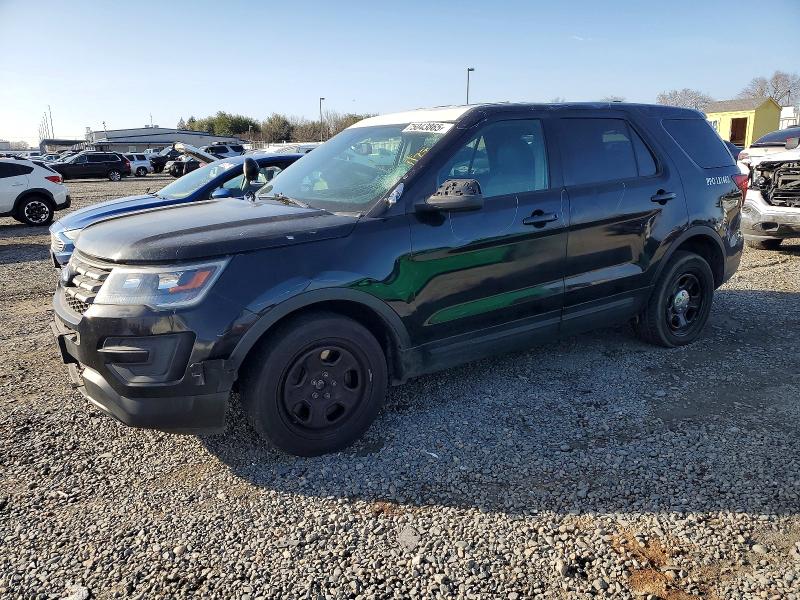 FORD EXPLORER 2018 with VIN 1FM5K8AR9JGA46314 - Photo from auction