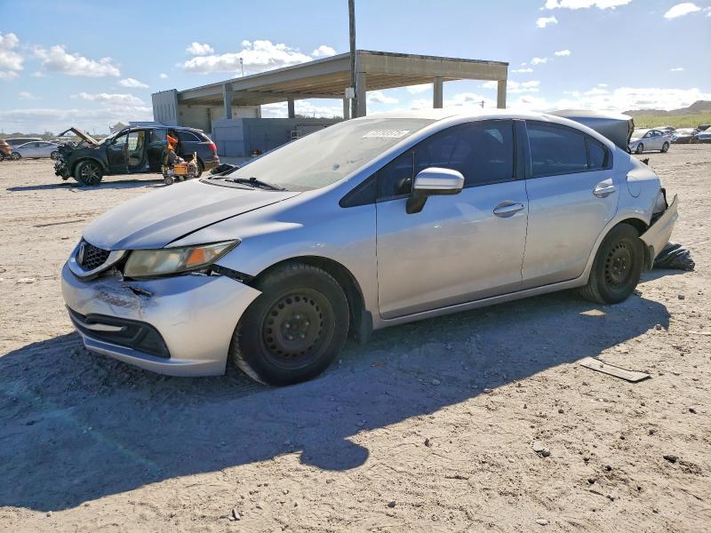 HONDA CIVIC LX 2015 with VIN 19XFB2F51FE288128 - Photo from auction