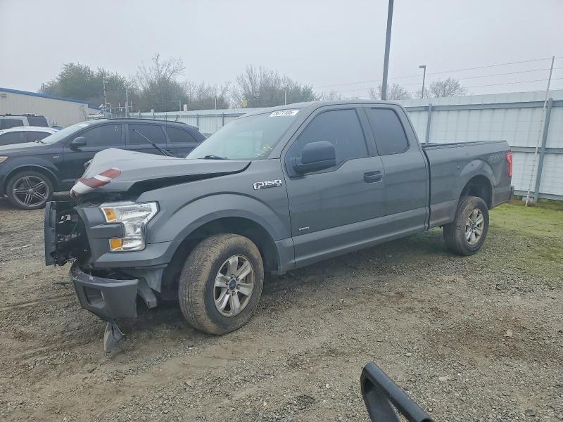 FORD F150 SUPER 2017 with VIN 1FTEX1CPXHKD55144 - Photo from auction