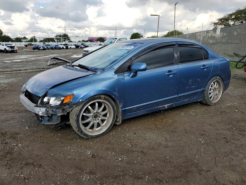 HONDA CIVIC EX 2006 with VIN JHMFA16886S008126 - Photo from auction