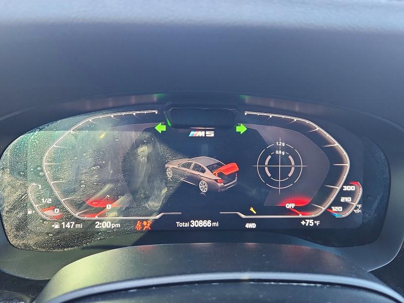 Photo 9 from auction – 2022 BMW M5 with VIN WBS83CH07NCJ03334
