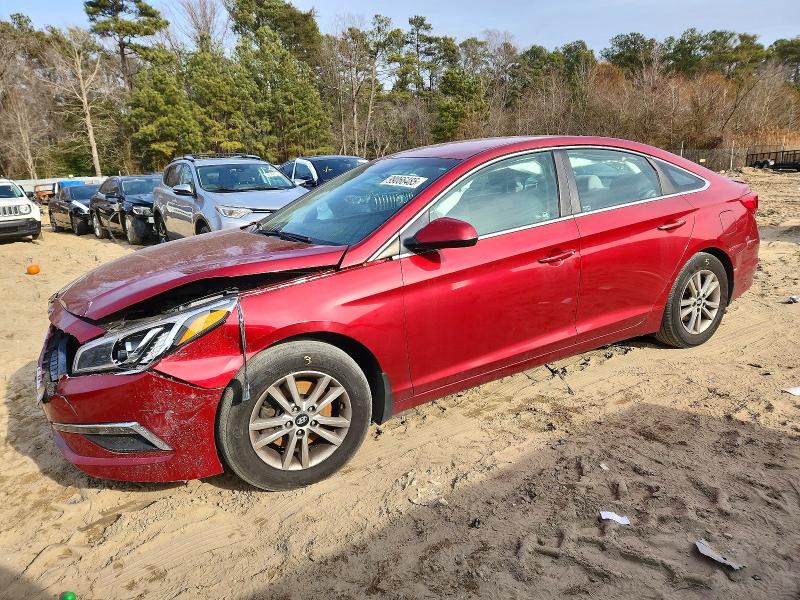 HYUNDAI SONATA SE 2015 with VIN 5NPE24AF3FH141876 - Photo from auction