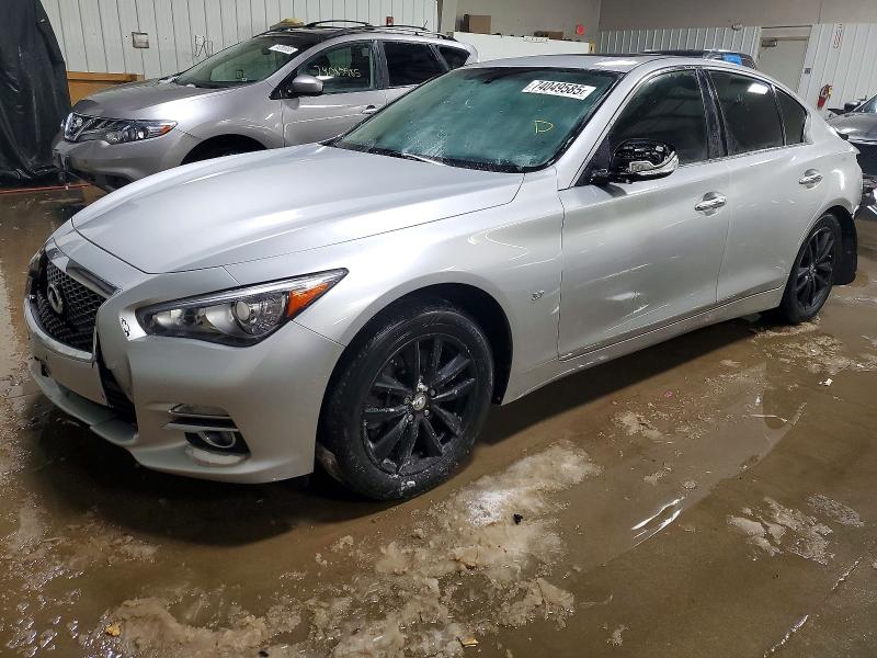 INFINITI Q50 BASE 2014 with VIN JN1BV7AR9EM698014 - Photo from auction