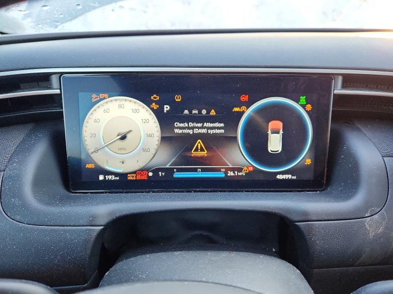 Photo 9 from auction – 2023 HYUNDAI TUCSON SEL with VIN 5NMJFCAE4PH284760