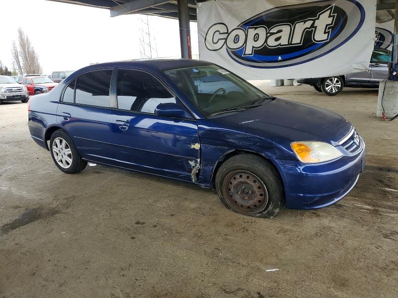 Photo 4 from auction – 2003 HONDA CIVIC EX with VIN 2HGES26883H608181