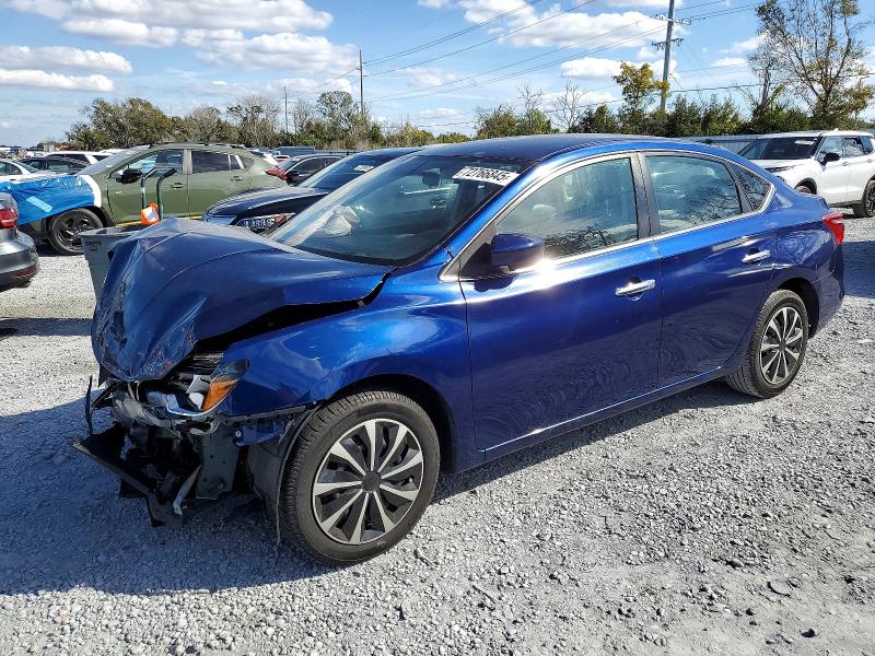 NISSAN SENTRA S 2018 with VIN 3N1AB7AP1JY300062 - Photo from auction