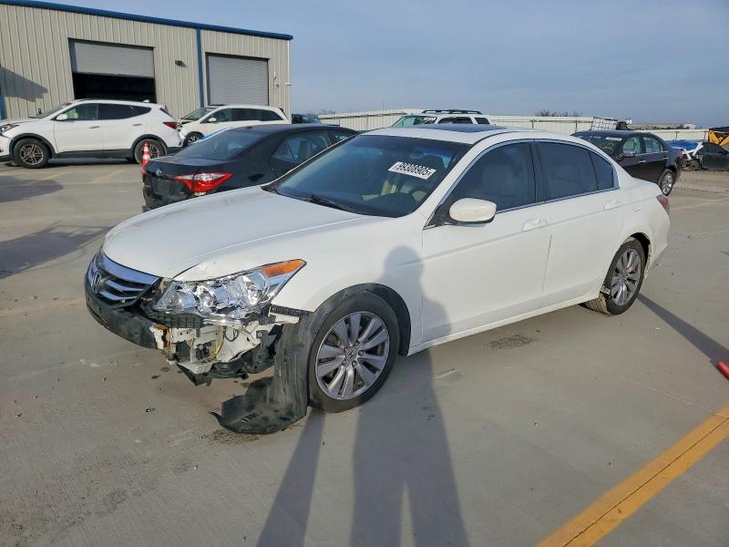 HONDA ACCORD EXL 2011 with VIN 1HGCP2F80BA057671 - Photo from auction