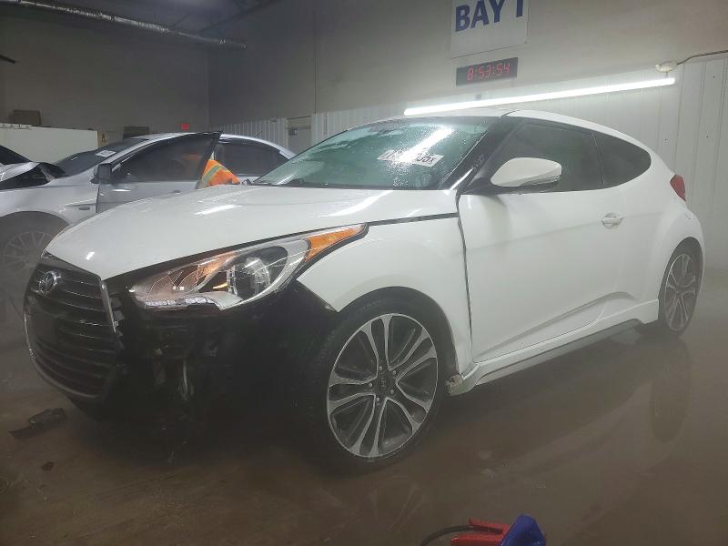HYUNDAI VELOSTER T 2016 with VIN KMHTC6AE9GU272028 - Photo from auction