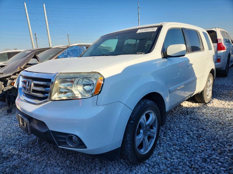 HONDA PILOT EXL 2013 with VIN 5FNYF3H5XDB041679 - Photo from auction