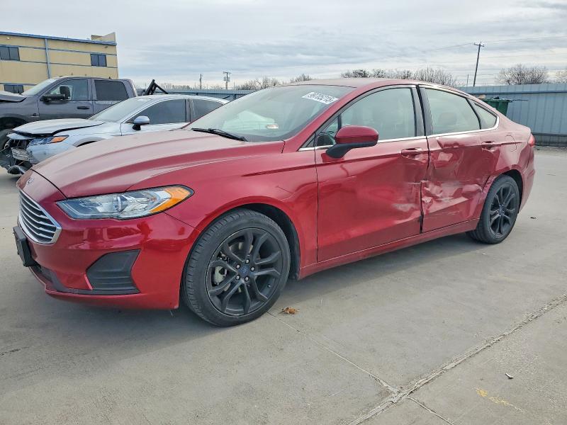 FORD FUSION SE 2019 with VIN 3FA6P0HD8KR169608 - Photo from auction