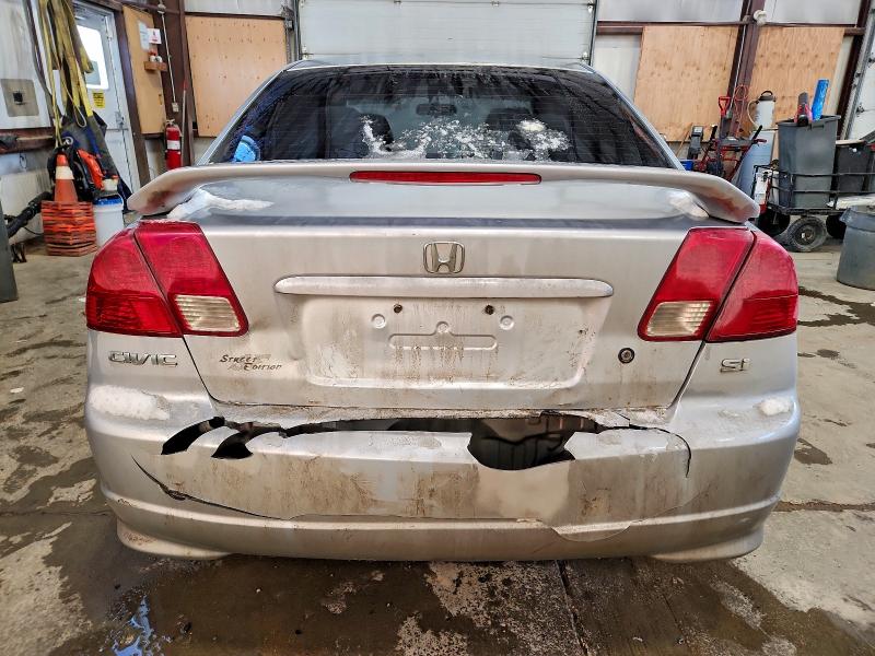 Photo 6 from auction – 2004 HONDA CIVIC SI with VIN 2HGES16854H914959
