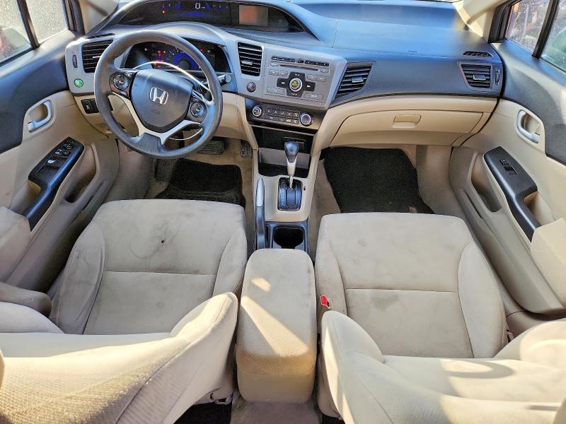 Photo 8 from auction – 2012 HONDA CIVIC LX with VIN 19XFB2F58CE327406