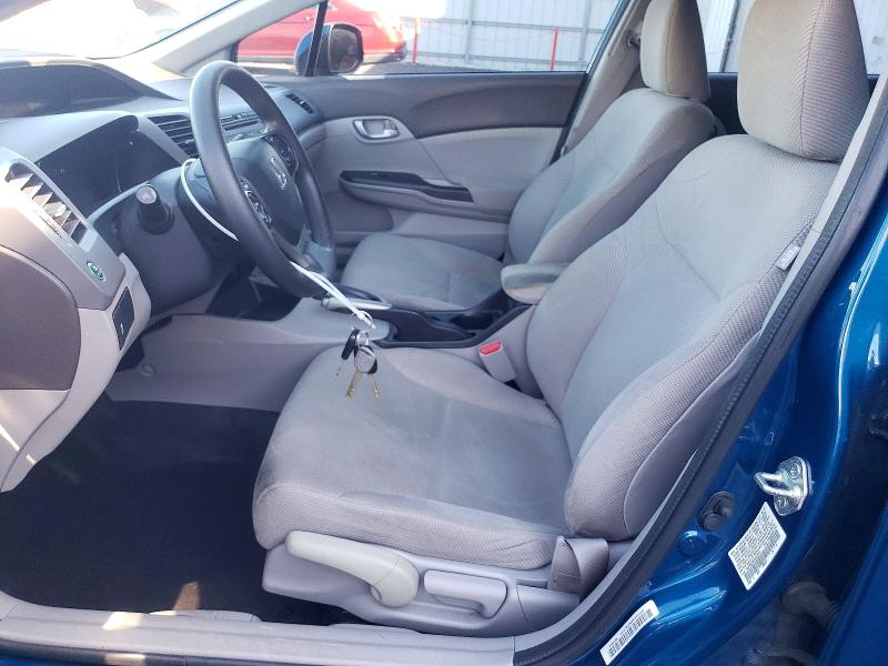 Photo 7 from auction – 2012 HONDA CIVIC LX with VIN 19XFB2F54CE077517