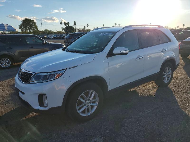 KIA SORENTO LX 2014 with VIN 5XYKT3A69EG504200 - Photo from auction