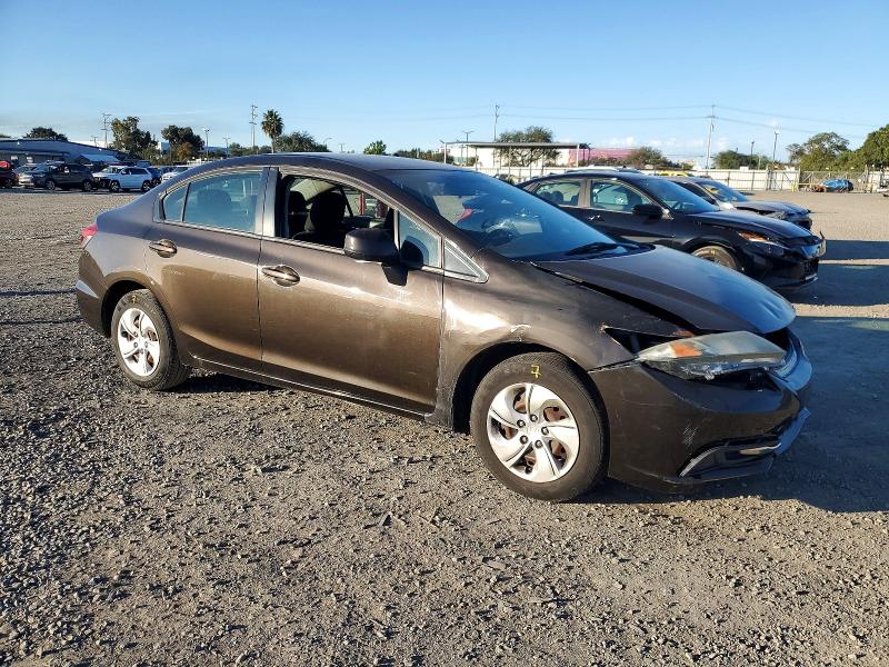 Photo 4 from auction – 2013 HONDA CIVIC LX with VIN 2HGFB2F53DH507223