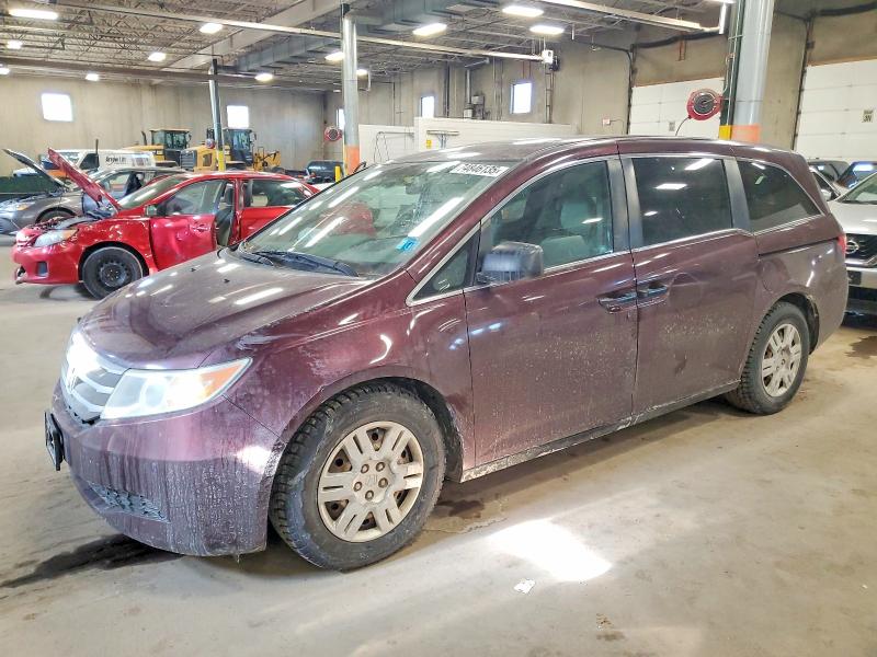 HONDA ODYSSEY LX 2011 with VIN 5FNRL5H2XBB021363 - Photo from auction