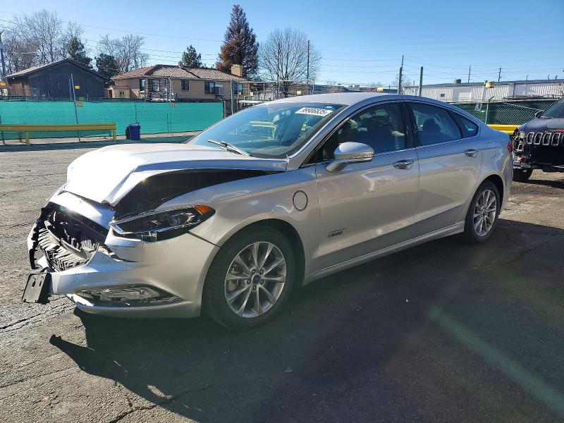 FORD FUSION SE 2017 with VIN 3FA6P0PU0HR229214 - Photo from auction