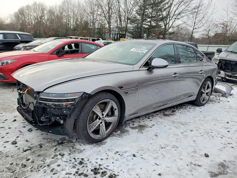 GENESIS G80 BASE 2023 with VIN KMTGB4SD9PU186027 - Photo from auction