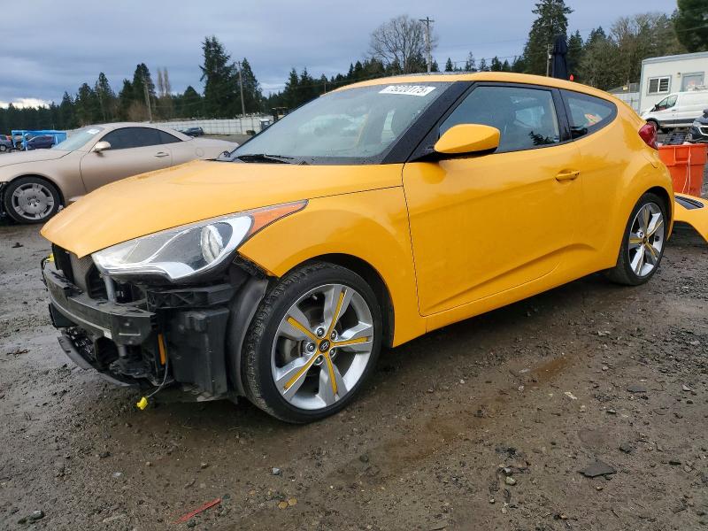 HYUNDAI VELOSTER 2017 with VIN KMHTC6AD3HU318204 - Photo from auction