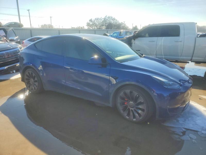 Photo 4 from auction – 2021 TESLA MODEL Y with VIN 5YJYGDEF1MF211590