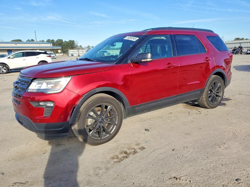 FORD EXPLORER X 2018 with VIN 1FM5K7D8XJGB74770 - Photo from auction
