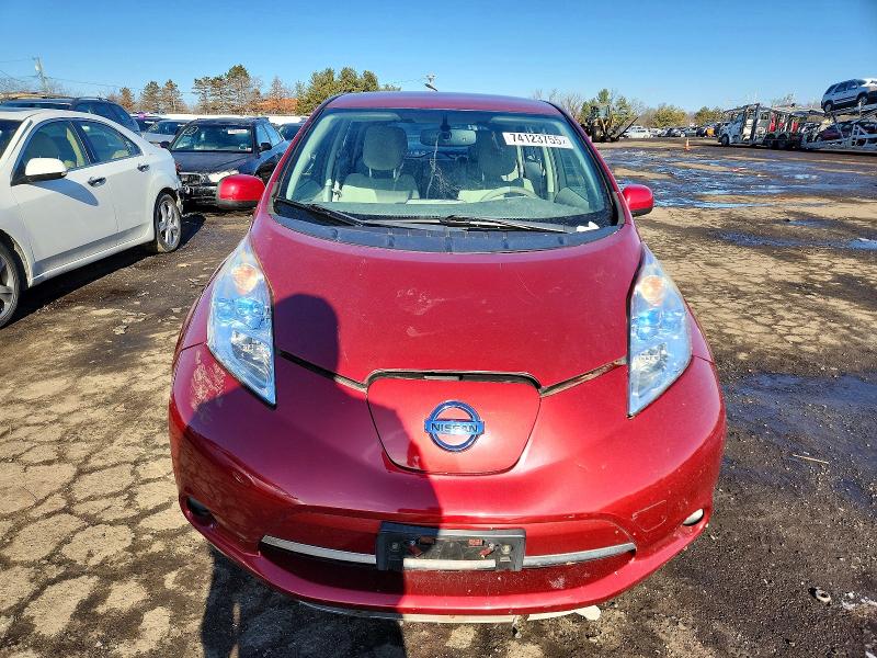 Photo 5 from auction – 2012 NISSAN LEAF SV with VIN JN1AZ0CP4CT018526