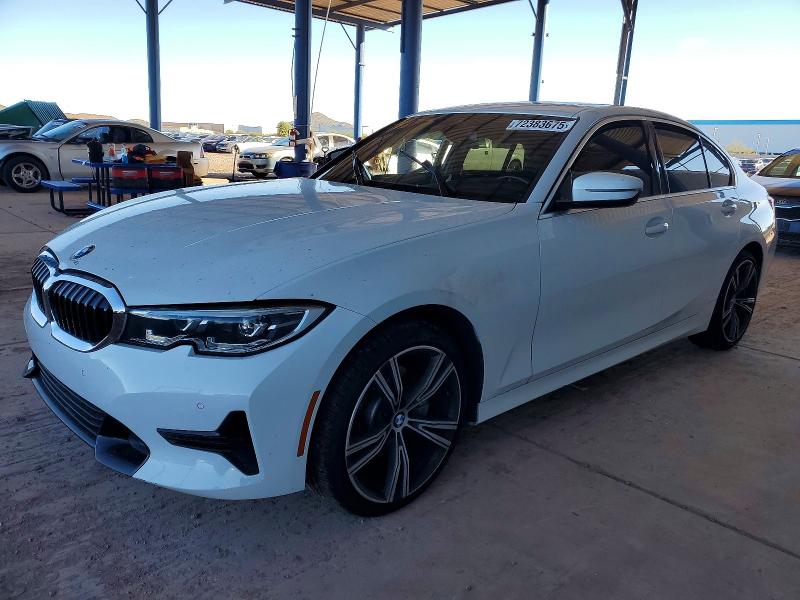 BMW 330I 2021 with VIN 3MW5R1J09M8B78093 - Photo from auction