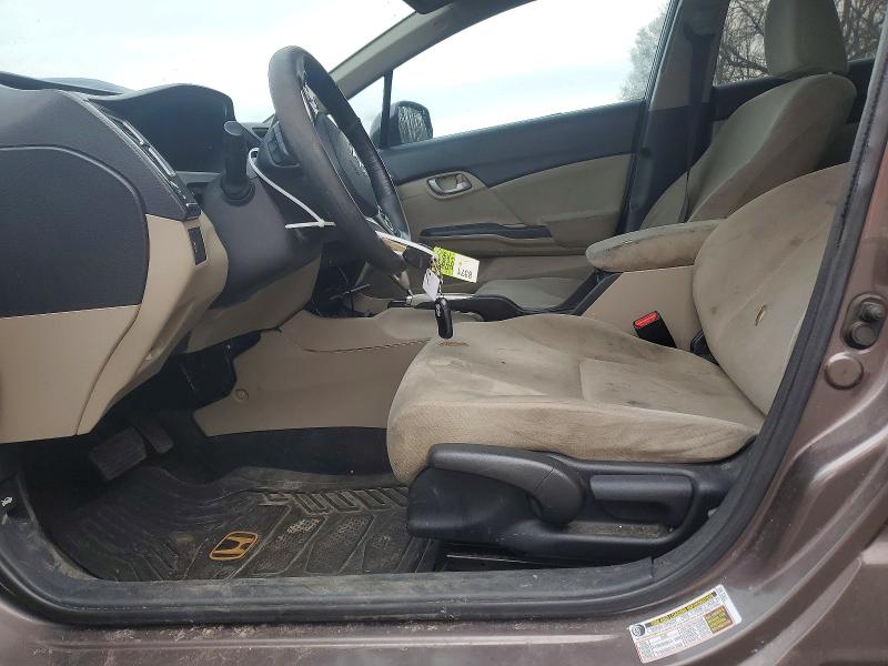 Photo 7 from auction – 2013 HONDA CIVIC LX with VIN 2HGFB2F56DH548333