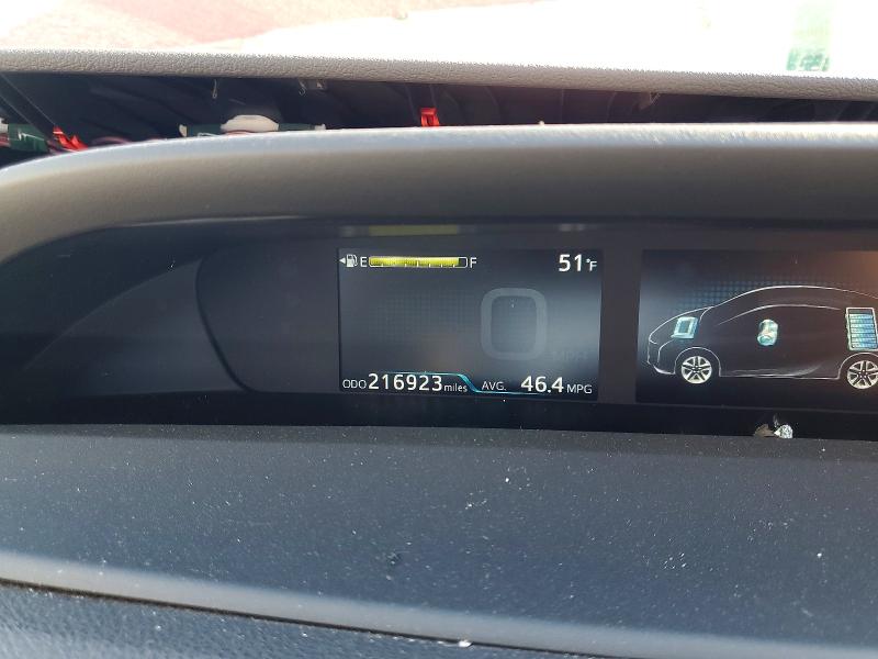 Photo 9 from auction – 2018 TOYOTA PRIUS with VIN JTDKARFU6J3551134