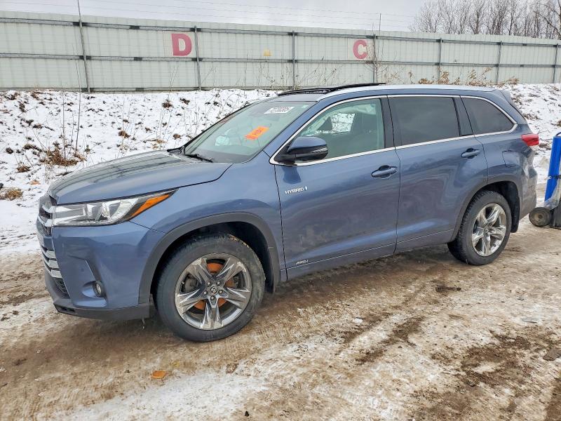 TOYOTA HIGHLANDER 2019 with VIN 5TDDGRFH8KS054175 - Photo from auction