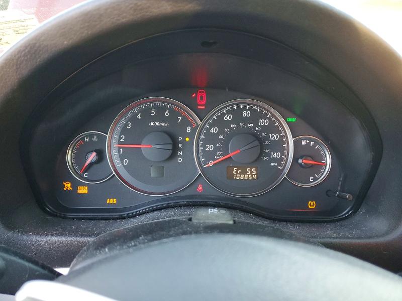 Photo 9 from auction – 2009 SUBARU LEGACY with VIN 4S3BL616797222304
