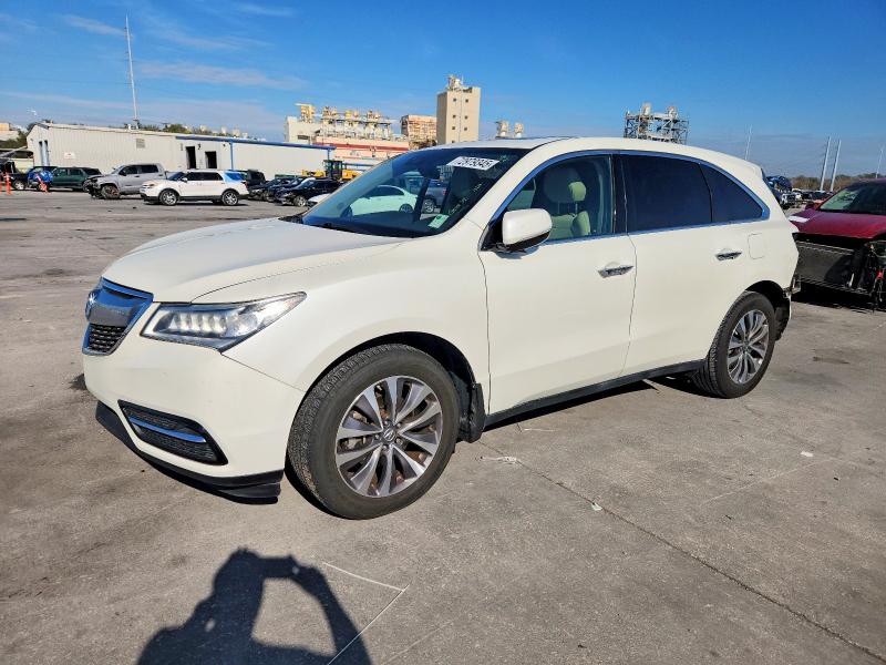 ACURA MDX TECHNO 2016 with VIN 5FRYD4H45GB061215 - Photo from auction
