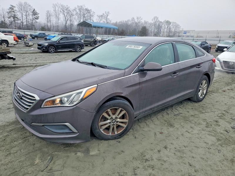 HYUNDAI SONATA 2017 with VIN 5NPE24AF4HH475465 - Photo from auction