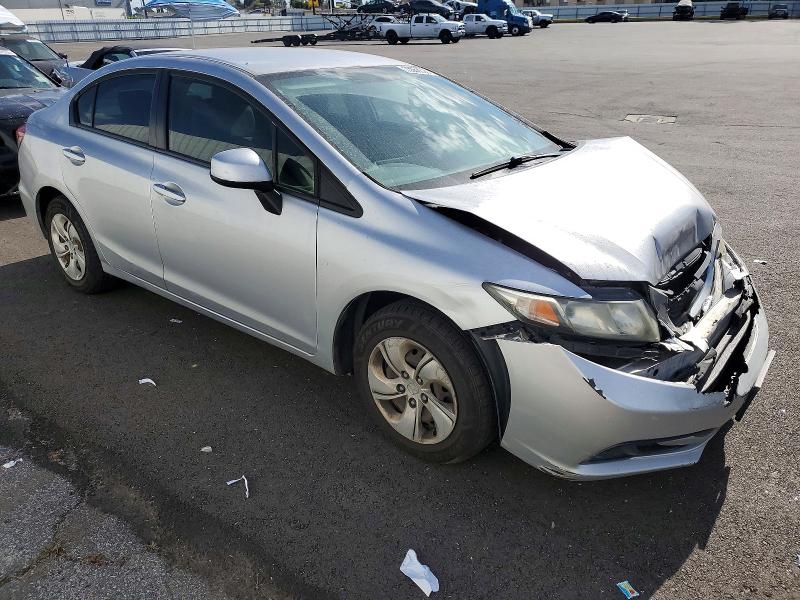 Photo 4 from auction – 2013 HONDA CIVIC LX with VIN 19XFB2F58DE225699