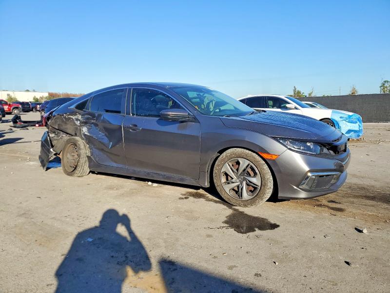 Photo 4 from auction – 2020 HONDA CIVIC LX with VIN 19XFC2F64LE012690