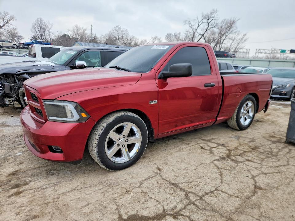DODGE RAM 1500 S 2012 with VIN 3C6JD6AT0CG273046 - Photo from auction