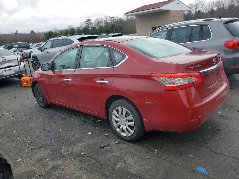 Photo 2 from auction – 2013 NISSAN SENTRA with VIN 3N1AB7AP1DL626283